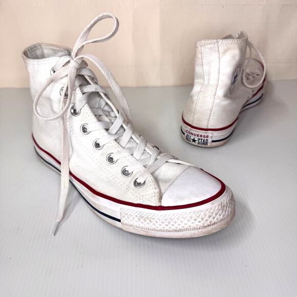 Converse Shoes - CONVERSE All Star Canvas High-Tops Size 9.5 Chuck Taylor Chucks Casual Canvas